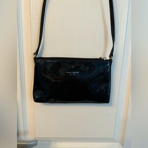 Kate Spade blue sparkle purse